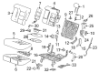 Chevy Seat Cushion Pad Diagram - 84566975