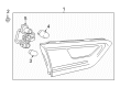 2016 Chevy Malibu Tail Light Diagram - 84130996