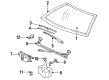 Buick Wiper Pivot Diagram - 22039716