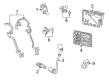 Cadillac Escalade Spark Plug Wires Diagram - 19431551