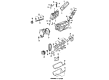 Oldsmobile Engine Mount Bracket Diagram - 22146738