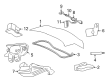 Chevy Trunk Lid Lift Support Diagram - 10425346