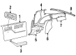 Pontiac Door Armrest Diagram - 10077859