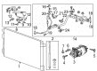 Buick A/C Compressor Diagram - 84308629
