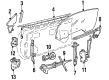 Pontiac Weather Strip Diagram - 10124265