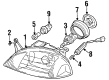 Chevy Metro Light Socket Diagram - 91174069