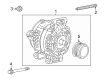 Buick Encore Alternator Diagram - 42609193