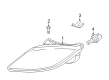 Pontiac Sunfire Headlight Diagram - 22713668