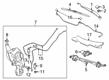 Cadillac Windshield Wiper Diagram - 84934481