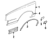 Pontiac 6000 Door Moldings Diagram - 10148991