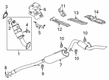 Chevy Muffler Hanger Straps Diagram - 84250908