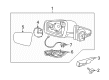 Buick Side View Mirrors Diagram - 22857440