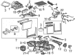 Chevy Silverado 3500 HD A/C Switch Diagram - 84258729