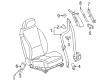 Pontiac Seat Belt Diagram - 89024185