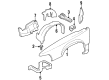 Buick LeSabre Fender Splash Shield Diagram - 25657343