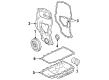 Oldsmobile Timing Cover Gasket Diagram - 12351101