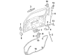 Oldsmobile Tailgate Handle Diagram - 10341854