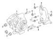 Pontiac G8 Alternator Bracket Diagram - 92068767
