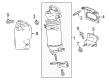 Chevy Catalytic Converter Gasket Diagram - 25203997
