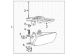 Cadillac Escalade Fog Light Diagram - 15252039