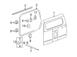 Hummer H3 Tailgate Lift Support Diagram - 15864389