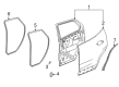 Chevy Trailblazer Door Seal Diagram - 42766266