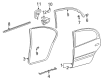 Buick LeSabre Door Seal Diagram - 25707974