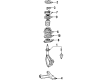 1996 Pontiac Grand Prix Coil Springs Diagram - 14100177