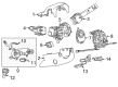 Cadillac Wiper Switch Diagram - 23307660