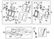 2016 Chevy Volt Seat Cushion Pad Diagram - 23371128