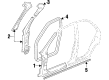 Cadillac Catera Door Seal Diagram - 24420633