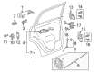 Saturn Door Handle Diagram - 25987007