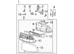 GMC Jimmy Headlight Diagram - 16526225