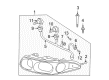 Buick LeSabre Light Socket Diagram - 15301646