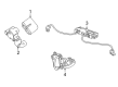 Chevy Parking Assist Distance Sensor Diagram - 13247188
