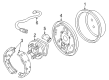 Oldsmobile Brake Backing Plate Diagram - 18025172