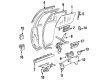 Buick Roadmaster Window Channel Diagram - 10143237