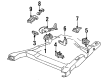 Buick Engine Mount Diagram - 14094488