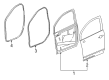 GMC Door Seal Diagram - 22999210