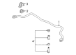 1997 Buick Regal Sway Bar Bushing Diagram - 10290651
