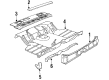 Cadillac DeVille Floor Pan Diagram - 20220000