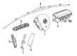 Buick Air Bag Sensor Diagram - 13587740