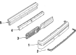 Buick Bumper Reflector Diagram - 917027