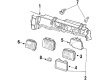 Pontiac J2000 Sunbird Headlight Diagram - 16500658