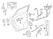 Chevy Equinox Door Latch Cable Diagram - 84096843