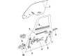 Pontiac Bonneville Window Regulator Diagram - 20244865