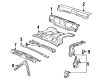 2001 Cadillac Eldorado Floor Pan Diagram - 3543677
