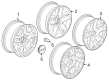 Chevy Silverado 1500 Spare Wheel Diagram - 84604778