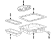 Cadillac Automatic Transmission Filter Diagram - 96015432