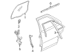 2003 Cadillac Seville Door Seal Diagram - 25701233